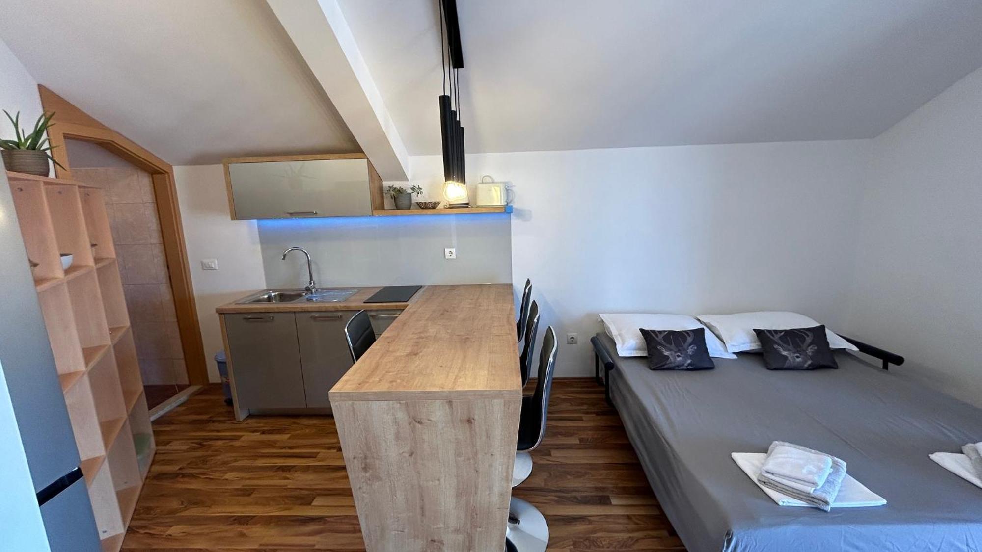 Apartman Senka Podgora Luaran gambar